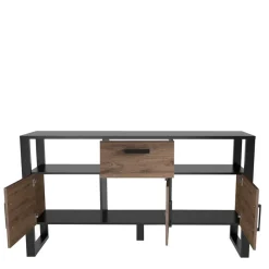 Wohnen Sideboards<160x90x45 Sideboard mit zwei offenen Fächern - Dudleys