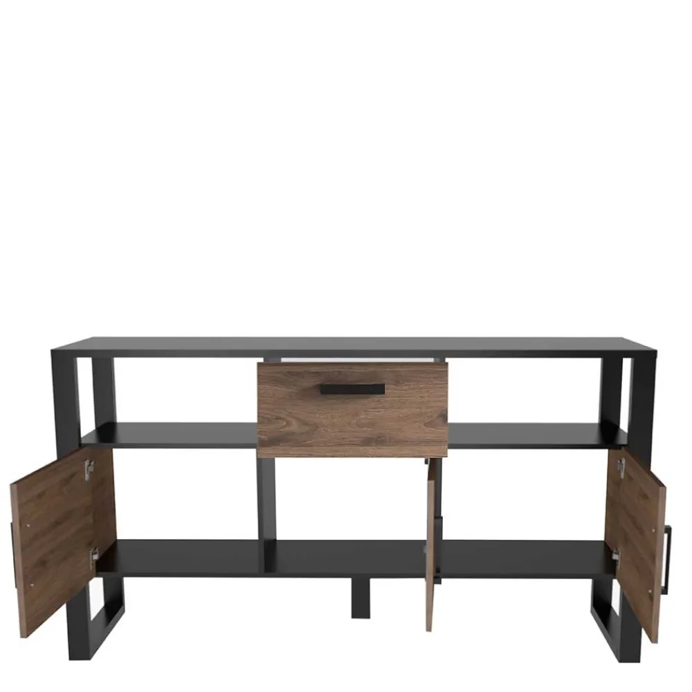 Wohnen Sideboards<160x90x45 Sideboard mit zwei offenen Fächern - Dudleys