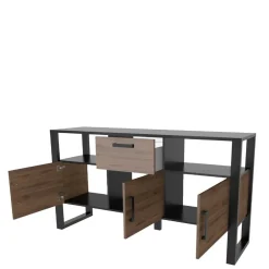 Wohnen Sideboards<160x90x45 Sideboard mit zwei offenen Fächern - Dudleys