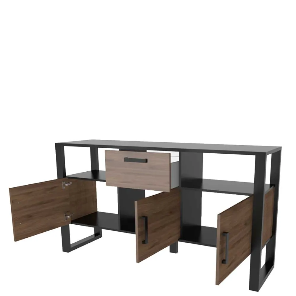 Wohnen Sideboards<160x90x45 Sideboard mit zwei offenen Fächern - Dudleys