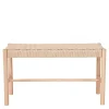 Wohnen Sitzbank<80x45x35 Sitzbank aus Kordel Geflecht - Vanadrino