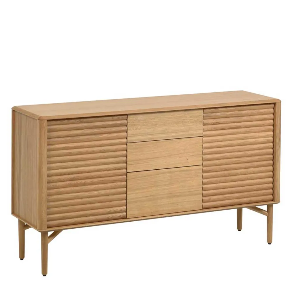 Wohnen Sideboards<155x86x45 Skandi Kommode in Eiche - Eyre