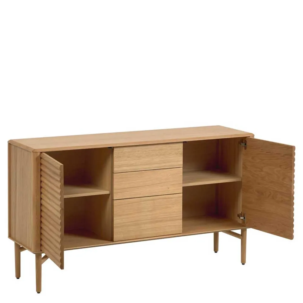 Wohnen Sideboards<155x86x45 Skandi Kommode in Eiche - Eyre