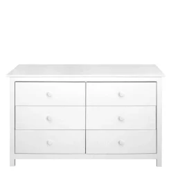 Wohnen Sideboards<130x80x45 Skandi Kommode mit sechs Schubladen - Etrinas