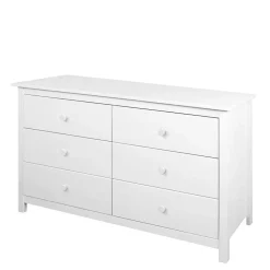 Wohnen Sideboards<130x80x45 Skandi Kommode mit sechs Schubladen - Etrinas