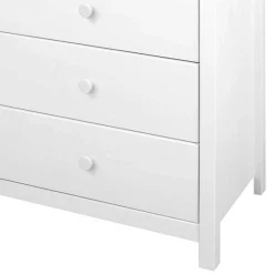 Wohnen Sideboards<130x80x45 Skandi Kommode mit sechs Schubladen - Etrinas