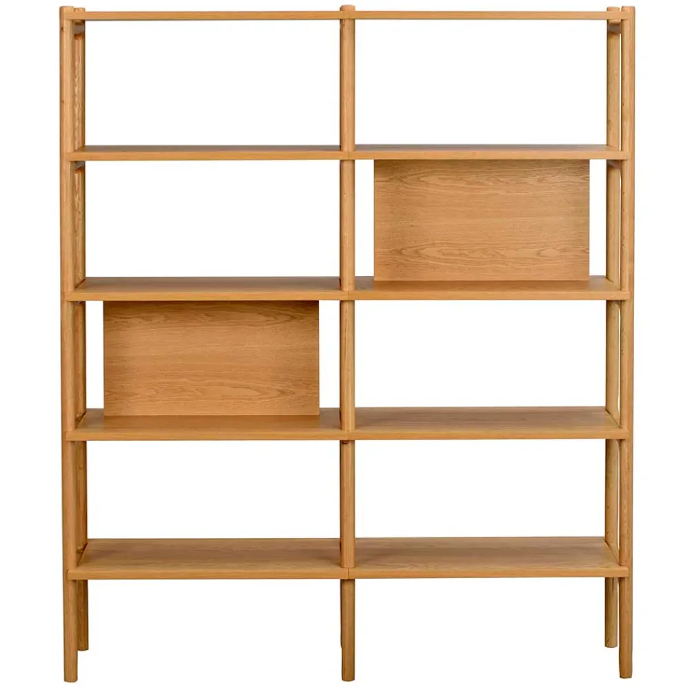 Wohnen Regale<140x166x36 Skandi Regal mit acht Fächern - Esman