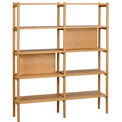 Wohnen Regale<140x166x36 Skandi Regal mit acht Fächern - Esman