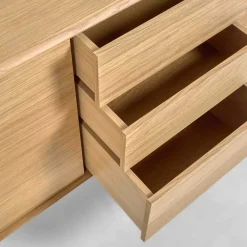 Wohnen Sideboards<200x86x45 Skandi Sideboard in Eiche - Grover