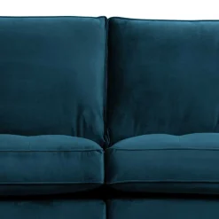 Wohnen Sofas<275x83x88 Sofa mit blauem Bezug aus Samt - Cumagon