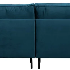 Wohnen Sofas<275x83x88 Sofa mit blauem Bezug aus Samt - Cumagon