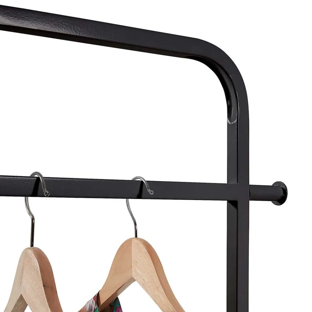 Wohnen Garderoben<74x180x42 Standgarderobe mit Schuhablage - Bados