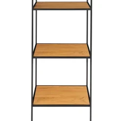 Wohnen Regale<51x170x36 Standregal ohne Rückwand in Eiche Optik - Tablon
