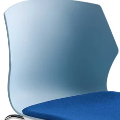 Wohnen Stühle<55x81x53 Stapel Stuhl in Blaugrau & Blau - Taly
