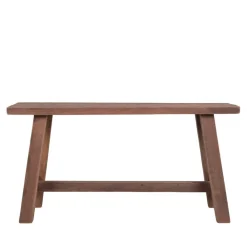 Wohnen Sitzbank<90x45x25 Teakholz Bank naturbelassen - Verdena