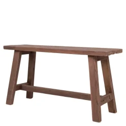 Wohnen Sitzbank<90x45x25 Teakholz Bank naturbelassen - Verdena
