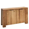 Wohnen Sideboards<130x8x45 Türen-Kommode aus geölter Wildeiche - Sympatia