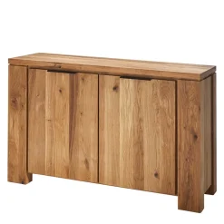 Wohnen Sideboards<130x8x45 Türen-Kommode aus geölter Wildeiche - Sympatia