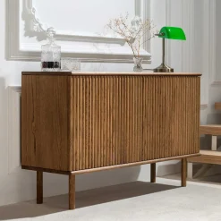 Wohnen Sideboards<120x75x40 2-türige Kommode in Braun geölt - Maggiore