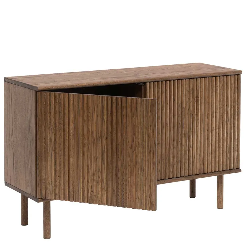 Wohnen Sideboards<120x75x40 2-türige Kommode in Braun geölt - Maggiore