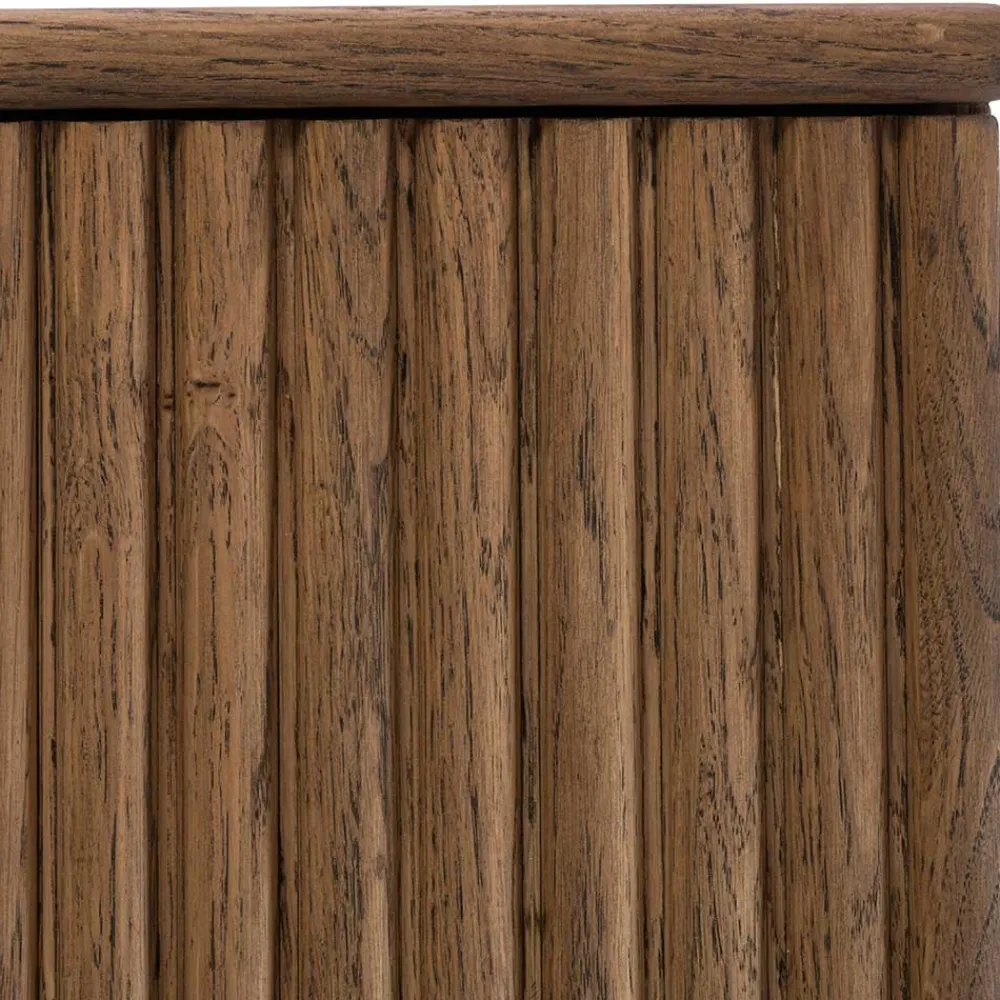 Wohnen Sideboards<120x75x40 2-türige Kommode in Braun geölt - Maggiore