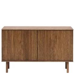 Wohnen Sideboards<120x75x40 2-türige Kommode in Braun geölt - Maggiore