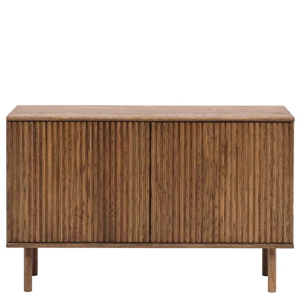 Wohnen Sideboards<120x75x40 2-türige Kommode in Braun geölt - Maggiore