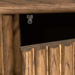 Wohnen Sideboards<120x75x40 2-türige Kommode in Braun geölt - Maggiore