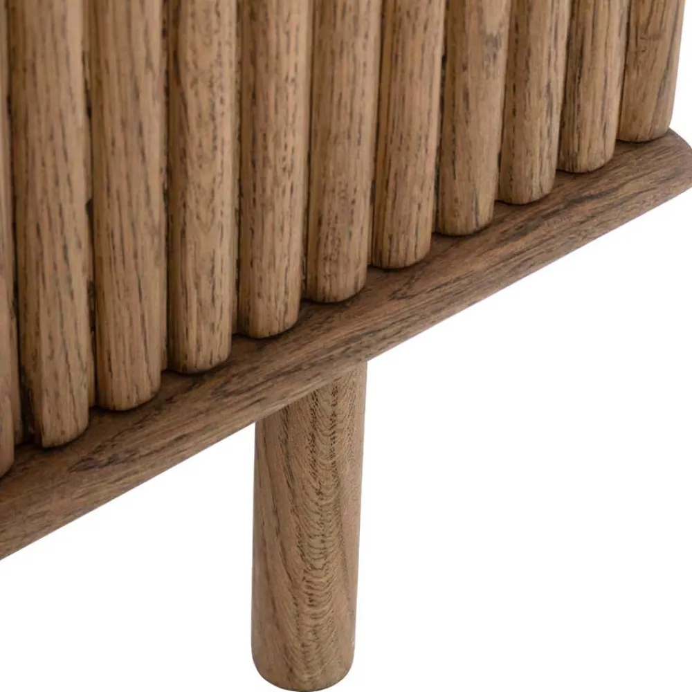 Wohnen Sideboards<120x75x40 2-türige Kommode in Braun geölt - Maggiore