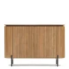Wohnen Sideboards<120x80x45 2-türige Kommode in ovaler Form - Ilvenda