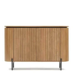 Wohnen Sideboards<120x80x45 2-türige Kommode in ovaler Form - Ilvenda