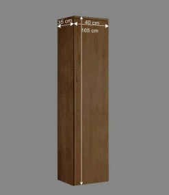 Wohnen Schränke<40x165x35 1-türiger Schrank für die Wandmontage - Sotunes