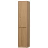 Wohnen Vitrinen<40x199x40 2-türiger Schrank in Eiche Furnier - Ewana
