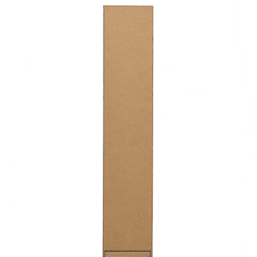 Wohnen Vitrinen<40x199x40 2-türiger Schrank in Eiche Furnier - Ewana