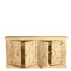 Wohnen Sideboards<180x90x45 4-türiges Sideboard im Ethno Stil - Runiasa