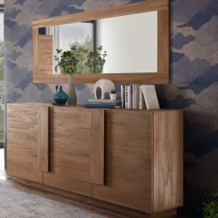Wohnen Sideboards<181x90x44 3-türiges Sideboard mit Sockelgestell - Basento