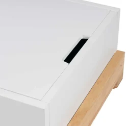 Wohnen Kommoden<56x58x34 Truhe Kommode mit Klappe - Esmail