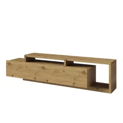 Wohnen Tv & Hifi-Möbel|Lowboards<219x53x45 TV Bank mit einer Schublade & Fächern - Nadal