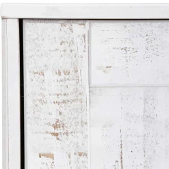 Wohnen Tv & Hifi-Möbel|Lowboards<140x45x40 TV Board aus Kiefer in Creme Weiß - Ejeliva