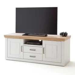 Wohnen Tv & Hifi-Möbel|Lowboards<158x63x52 TV Board im Country Style - Samula