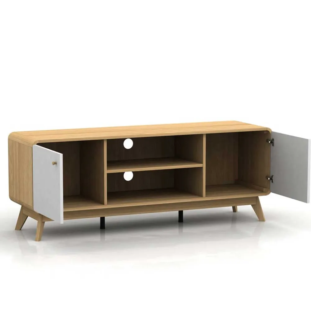 Wohnen Tv & Hifi-Möbel|Lowboards<140x53x39 TV Board im Skandinavischen Stil - Jendren