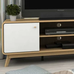 Wohnen Tv & Hifi-Möbel|Lowboards<140x53x39 TV Board im Skandinavischen Stil - Jendren