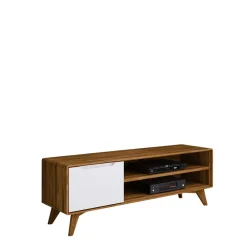 Wohnen Tv & Hifi-Möbel|Lowboards<134x48x40 TV Board mit Tür & 2 Fächern - Diesta I