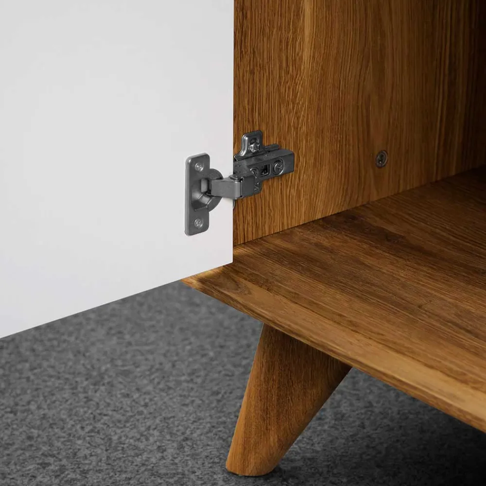 Wohnen Tv & Hifi-Möbel|Lowboards<134x48x40 TV Board mit Tür & 2 Fächern - Diesta I