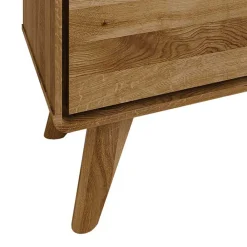 Wohnen Tv & Hifi-Möbel|Lowboards<134x48x40 TV Element aus geölter Wildeiche - Eavy