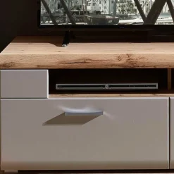 Wohnen Tv & Hifi-Möbel|Lowboards<140x51x47 TV Element in Grau & Eiche - Fraguca
