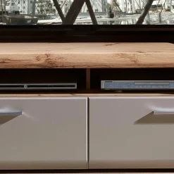 Wohnen Tv & Hifi-Möbel|Lowboards<140x51x47 TV Element in Grau & Eiche - Fraguca