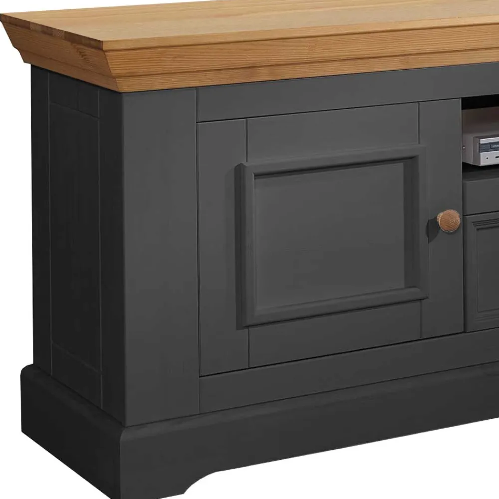 Wohnen Tv & Hifi-Möbel|Lowboards<189x63x42 TV Kommode im Landhausstil - Ustricia