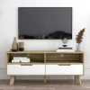 Wohnen Tv & Hifi-Möbel|Lowboards<140x52x40 TV Kommode im Skandi Design - Justa
