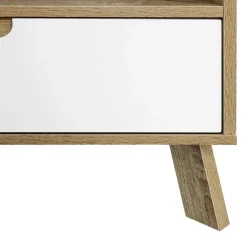 Wohnen Tv & Hifi-Möbel|Lowboards<140x52x40 TV Kommode im Skandi Design - Justa